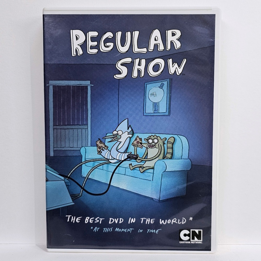 Regular Show The Best DVD In‎ The World Cartoon Network Animated Comedy Mordecai